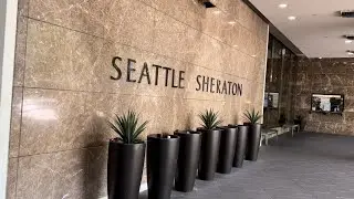 Sheraton Grand Seattle/Hotel Overview/Room Tour/Pre-cruise Hotel