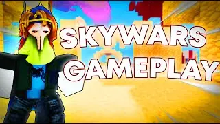 TRYHARD SKYWARS GAMEPLAY! (Roblox Bedwars) 😱🔥🎉🏆