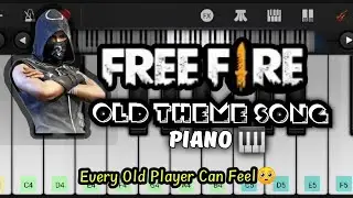 Free Fire - Main Theme Song (Piano Tutorial) | Walk Band Piano | PianiVerse Music