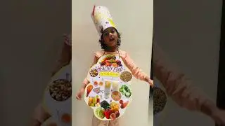 &lsquo;Healthy Food&rsquo; fancy dress competition❤️ speech for healthy food # DIY easy #YA2S Kids