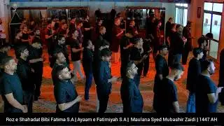 Roz e Shahadat Bibi Fatima S.A | Ayaam e Fatimiyah S.A | Maulana Syed Mubashir