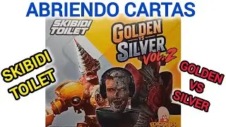 Abriendo cartas de SKIBIDI TOILET Golden vs Silver #cameraman #gman #skibidi #cards #skibiditoilet
