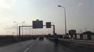 DRIVING FROM ARIANA TO GEANT TUNIS CITY IN HIGHWAY N8