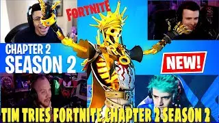 TimTheTatman First Time Playing Fortnite Chapter 2 Season 2