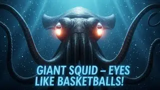 The Giant Squid | Eyes the Size of Basketballs  | Deep Sea Creatures