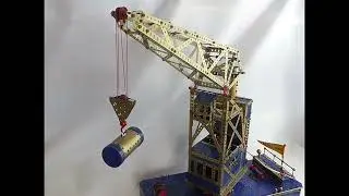 Meccano Pontoon Crane