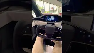 2025 Tesla Model X Interior | Yoke Steering Wheel | Dashboard | Infotainment System