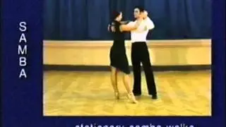 Samba dance steps 09. Stationary samba walk