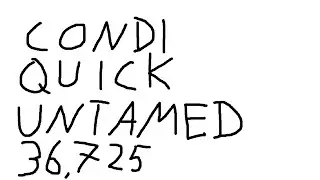 Condition Quickness Untamed | Benchmark 36,725 | Axe/Dagger + Dagger/Torch | 15-04-2025 Patch