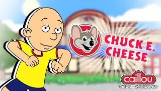 Caillou Gets Grounded | Caillou Goes To Chuck E.Cheese