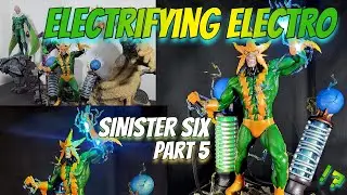 Electrifying Electro 3d print and paint Sinister Six Epic Prop Spiderman