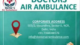Avail Doctors Facility Air Ambulance Service in Allahabad at Low Fare