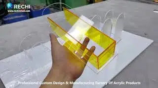 RECHI | Custom Acrylic Lifestyle Home Furniture & Furnishing | Acrylic Flower Spot Stand/Flower Vase