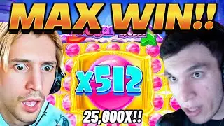 [TOP 12] BIGGEST STREAMER WINS! #213 | Trainwreckstv, SteveWillDoIt, xQc & JuicySlots!