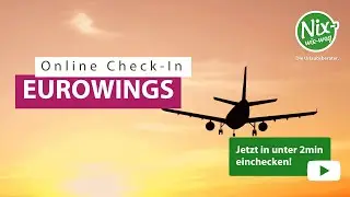 Eurowings Online Check-in &ndash; Bequem & schnell online einchecken