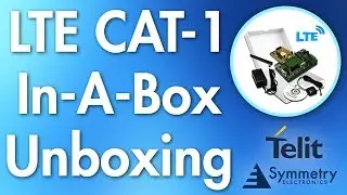 Unboxing Telit LTE-In-A-Box Development Kit with Cat-M1 | Symmetry Electronics