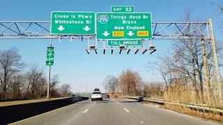 Cross Island Parkway north full length, Queens NYC