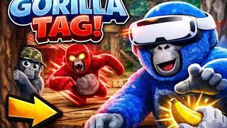 Showing My Gorilla Tag Skills