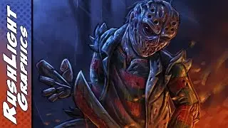 Freddy Krueger + Jason Voorhees = Frason Voger- Amalgam Art