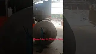 Making Paper Tubes for 500gram Cakes by Topgun Fireworks