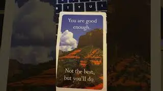 7 of 100 things of the day. You are good enough! 7 January 2026