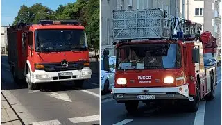 JRG-2 Wrocław / 302[D]22 oraz 302[D]51 alarmowo do usunięcia zagrożenia.[Trąby!!]