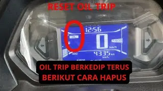 Cara Reset Oil Trip Di Yamaha NMAX Neo / Neo S
