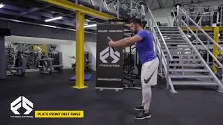 Fitness Supreme - Plate Front Delt Raise