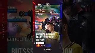 Butsss' Epic Initiation Leads to Wipeout Outplay! 💥🔥#SEATheWorld #MSC2023 #MLBBEsports