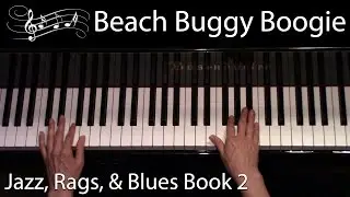 Beach Buggy Boogie, Martha Mier (Intermediate Piano Solo)
