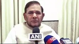 Nitish Kumar's decision to quit 'tough but final', says his party chief Sharad Yadav