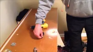 Using a Hole Saw to Cut Laminated Countertop