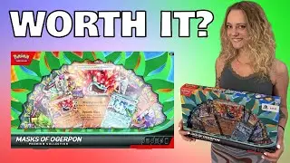 Worth it?! Masks of Ogerpon mask Premium Collection Box Opening!!