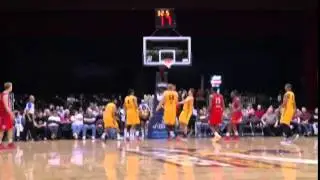 Adonis Thomas attacks the rim with this thunderous slam.