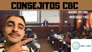 Consejos para NO MORIR en el CBC 😜