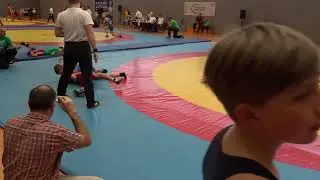 2. Runde Patrizia Bahn (SV Braunsbedra) - Leon Wiezorreck (RSV Stendal 07)  C-Jugend 46 kg 108 lbs