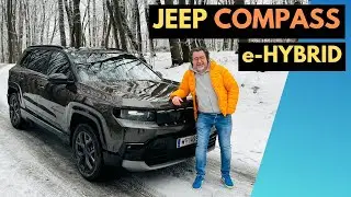 Jeep Compass e-Hybrid - Schl&auml;gt der Hybrid den Elektro?