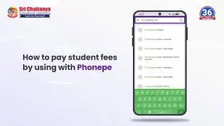 Sri Chaitanya College Fee Payment Using PhonePe