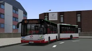 OMSI 2 - Add-On Metropole Ruhr - Linia 107 SEV - Solaris Urbino 18 III