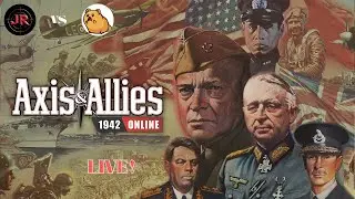 Axis&Allies 1942 Online: John Roberts VS Blacktide Live!