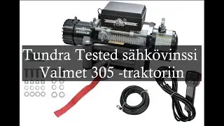 Tundra Tested 3800kg sähkövinssin asennus Valmet 305 -traktoriin 21.12.2025