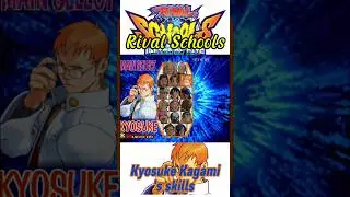 Rival Schools United by Fate (Ps1) Kyosuke Kagami 's skills #ps1 #playstation #kyosuke #rivalschools