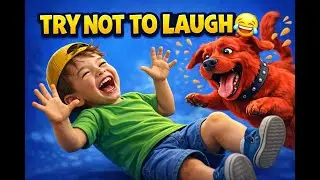 TRY NOT TO LAUGH 😂 | Kids vs Animals (Funniest Reactions Compilation)