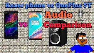 Razer Phone Audio  Comparison