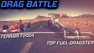 TOP FUEL DRAGSTER VS THE WORLD (F1, 2000HP LAMBORGHINI HURACAN, SPACECRAFT, REDBULL) DRAG BATTLE