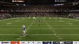 Madden NFL 26_ First kick return of the night.