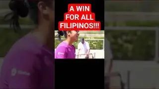 Alex Eala&rsquo;s Victory That United Filipinos Worldwide 🌍🎾#tennis #pinoypride