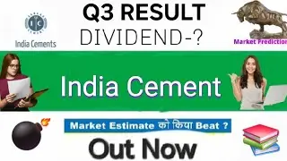 India cement q3 results 2026 | India cement q3 results today | india cement stock #q3results2026 