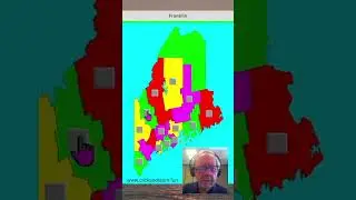 Counties of Maine on a Geography Game!