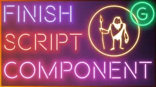 Game Engine Programming 020.3 - Finishing the script component | C++ Game Engine